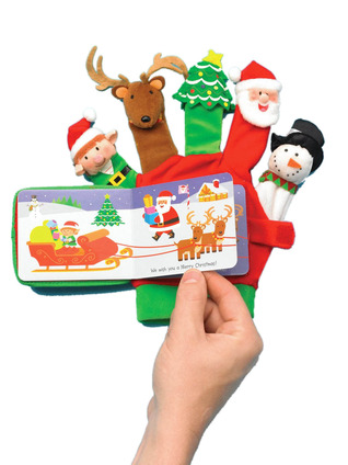Merry Christmas: A Hand-Puppet Board Book (Board Book)