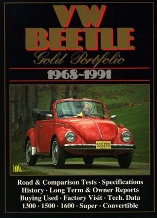VW Beetle Gold Portfolio 1968-1991 (Paperback)