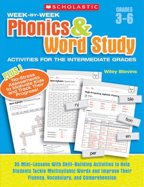 Week-by-Week Phonics & Word Study Activities for the Intermediate Grades