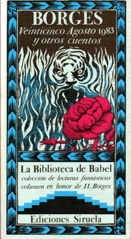 Portada de Veinticinco agosto 1983 y otros cuentos, de Jorge Luis Borges