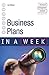 Business Plans in a Week