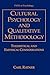 Cultural Psychology and Qua...