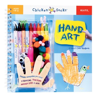 Hand Art (Chicken Socks)