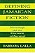 Defining Jamaican Fiction: ...