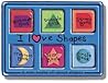 Pinwheel: Bright Starts: I Love Shapes: 6 Mini Books All About Shapes