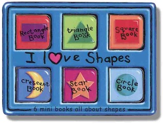 Pinwheel: Bright Starts: I Love Shapes: 6 Mini Books All About Shapes