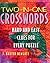 Two-In-One Crosswords: Hard And Easy Clues For Every Puzzle
