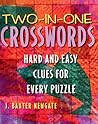 Two-In-One Crosswords: Hard And Easy Clues For Every Puzzle