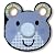 Little Blue Bear at the Park