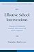 Effective School Interventions: Strategies for Enhancing Academic Achievement and Social Competence
