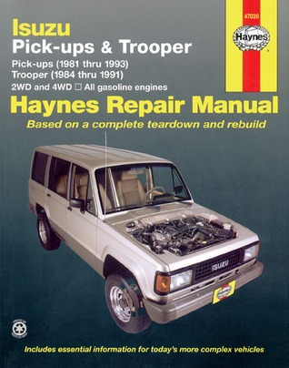 Isuzu Pick-ups (1981 thru 1993) & Trooper (1984 thru 1991) 2WD and 4WD, All Gasoline Engines