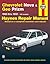 Chevrolet Nova & Geo Prizm (fwd) '85'92 (Haynes Repair Manuals)