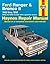 Ford Ranger and Bronco II 1983 thru 1992 Haynes Repair Manual by Haynes Publishing Ford Ranger and Bronco II 1983 thru 1992 Haynes Repair Manual by Haynes Publishing