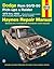 Dodge Ram 50/D-50 Pick-ups & Raider & Plymouth Arrow Pick-ups (79-93) Haynes Repair Manual (Does not include info specific to diesel engines. Includes coverage apart from specific exclusion noted)