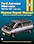 Ford Aerostar Mini-vans (86-97) Haynes Repair Manual (Does not include information specific to AWD models. Includes thorough vehicle coverage apart from the specific exclusion noted)
