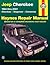 Jeep Cherokee, Wagoneer, Comanche, 1984-2001 Haynes Repair Ma... by Haynes Publishing
