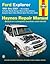 Ford Explorer & Mazda Navajo 1991 thru 2001, Mercury Mountaineer 1997 thru 2001, Explorer Sport 200-2003 & Explorer Sport Trac 2001-2005 Haynes Repair Manual