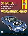 Chevrolet Lumina, Monte Carlo & Impala FWD (95-05) Haynes Repair Manual (Does not include information specific to rear-wheel drive Impala models or supercharged models.)
