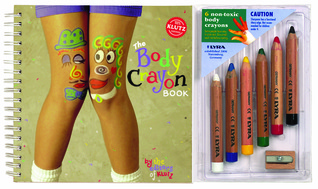 The Body Crayon Book (Spiral-bound)