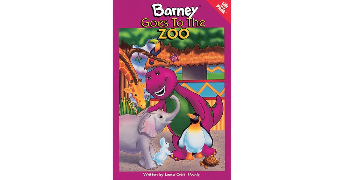 Barney Goes To The Zoo By Linda Cress Dowdy
