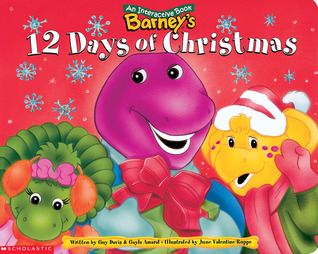 Barney's 12 Days Of Christmas (Board Book)