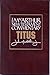 New Testament Commentary: Titus