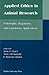Applied Ethics in Animal Research by Tony Dipasquale