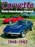 Corvette Parts Interchage Manual 1968-1982 (Powerpro)