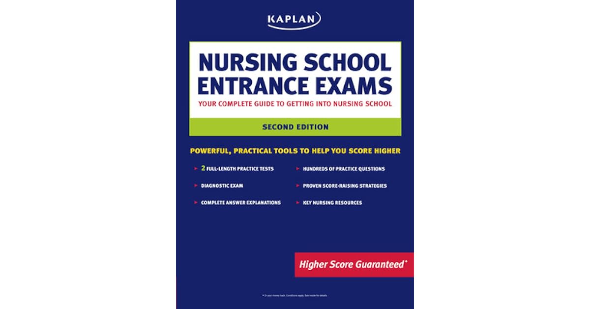 Kaplan Nursing School Entrance Exams by Kaplan Inc.