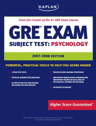 Kaplan GRE Psychology, Third Edition (Kaplan Gre Psychology)