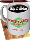 Sip & Solve: Word Search Puzzles