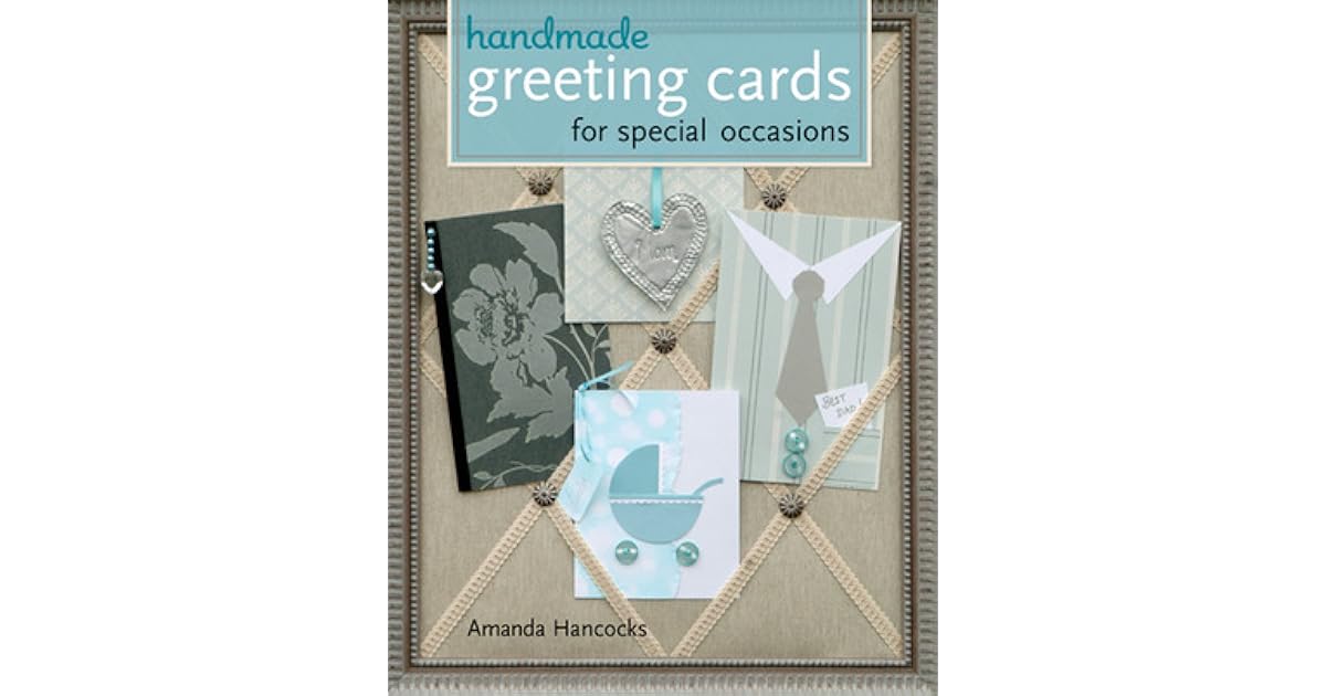 Handmade Greeting Cards for Special Occasions by Amanda Hancocks