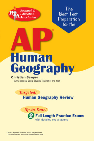 AP Human Geography (REA) - The Best Test Prep (Advanced Placement (AP) Test Preparation)