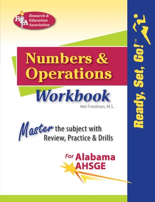 AL AHSGE Numbers & Operations Workbook (Mathematics Learning and Practice)