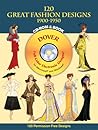 120 Great Fashion Designs, 1900-1950 (Dover Electronic Clip Art) (CD-ROM and Book)