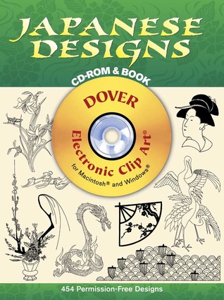 Japanese Designs CD-ROM and Book (Dover Electronic Clip Art)