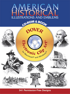 American Historical Illustrations and Emblems CD-ROM and Book (Dover Electronic Clip Art)