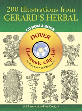 200 Illustrations from Gerard's Herbal CD-ROM and Book (Dover Electronic Clip Art)