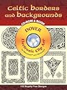 Celtic Borders and Backgrounds CD-ROM and Book by Courtney Davis