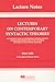 Lectures on Contemporary Sy...