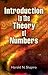 Introduction To The Theory Of Numbers
