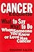 Cancer Etiquette by Rosanne Kalick