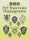 990 Art Nouveau Monograms (Dover Pictorial Archive)