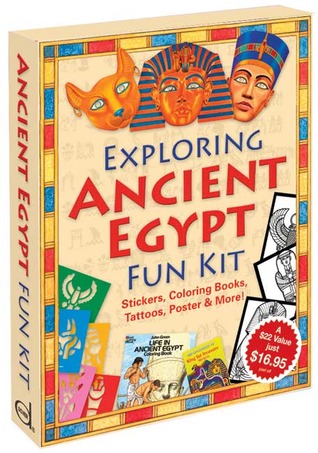 Exploring Ancient Egypt Fun Kit (Dover Fun Kits)