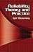 Reliability Theory and Practice (Dover Civil and Mechanical Engineering)