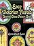 Easy Victorian Florals Stained Glass Pattern Book (Dover Crafts: Stained Glass)