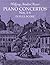 Piano Concertos Nos. 1-6 in Full Score (Dover Orchestral Music Scores)