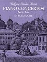 Piano Concertos Nos. 1-6 in Full Score (Dover Orchestral Music Scores)
