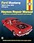 Ford Mustang, Mach 1, GT, Shelby, & Boss V-8 (64-73) Haynes Repair Manual