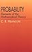 Probability: Elements of the Mathematical Theory
